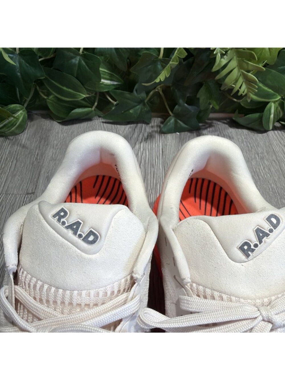 RAD R-1 Sunset Orange Mens Size 9.5 Running Shoes - Picture 4 of 13